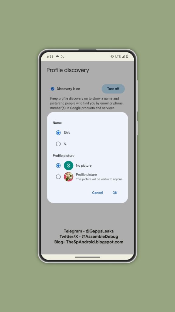Google, Mesajlar Uygulaması için Profil Fotoğrafı ve Duvar Kağıdı Seçeneklerini Getirebilir Google, Mesajlar Uygulaması için Profil Fotoğrafı ve Duvar Kağıdı Seçeneklerini Getirebilir