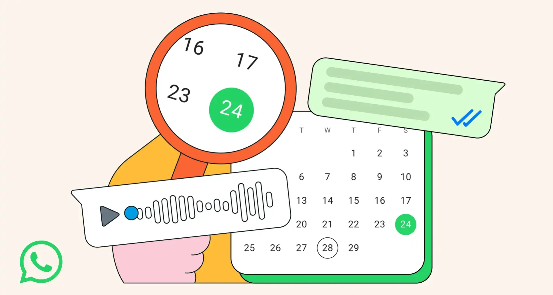 WhatsApp, Sohbette Arama Alanına Tarih Filtreleme Özelliği Eklendi